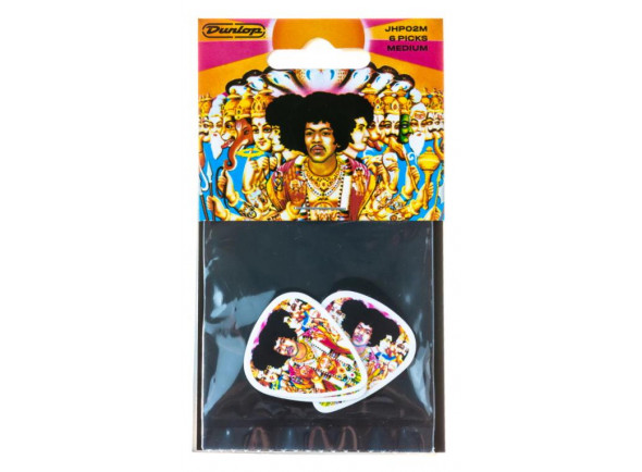 Dunlop Jimi Hendrix Bold as Love Pack 6 Picks         